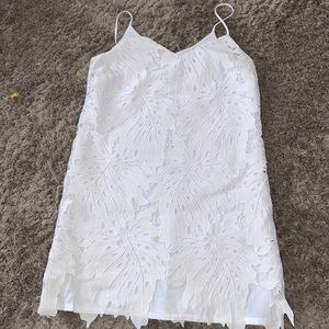 Bailey 44 white patterned dress